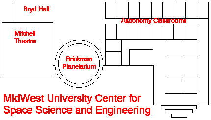 Image Map of MidWest University Center
